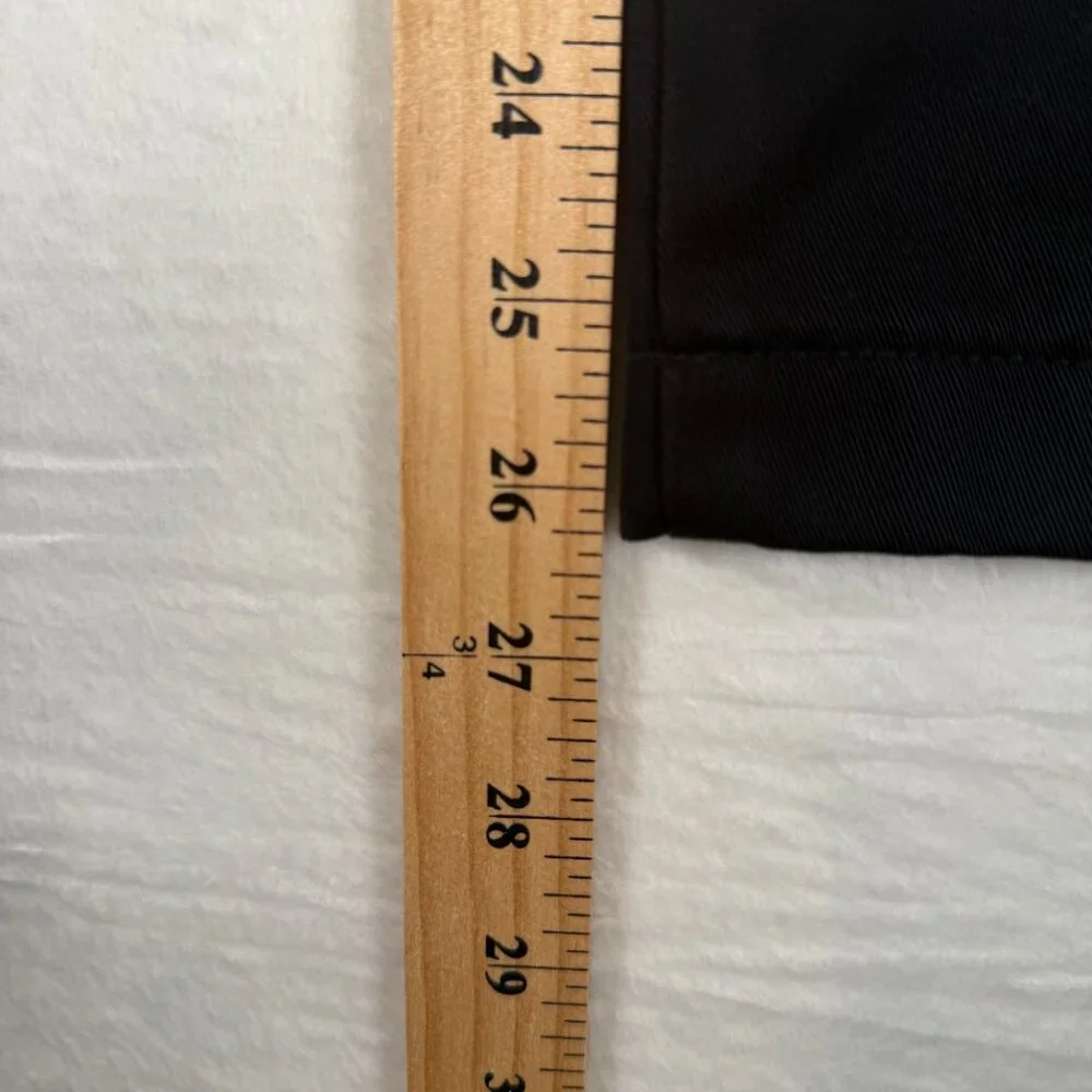 LANDS END Black Traditional‎ Fit Dress Pants Size 32